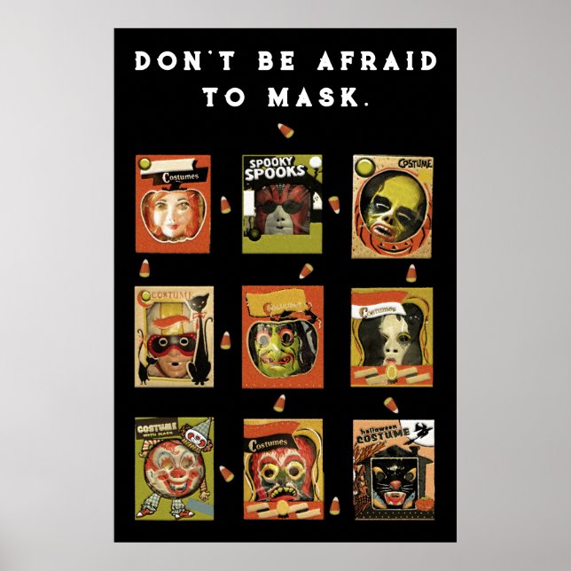 Funny Halloween Poster (Vorne)