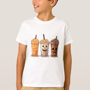 Funny Halloween Pumpkin Gewürz Latte Coffee Fall W T-Shirt