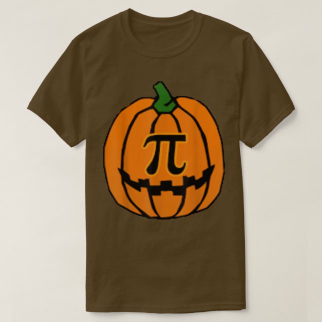 Funny Halloween Pumpkin Pi Pumpkin Pie  Math Teach T-Shirt (Design vorne)