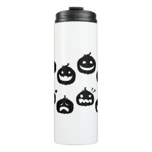 Funny Halloween Pumpkins Halloween-Party Halloween Thermosbecher