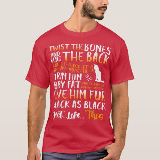 Funny Halloween Scary Black Cat Jackolantern Witch T-Shirt