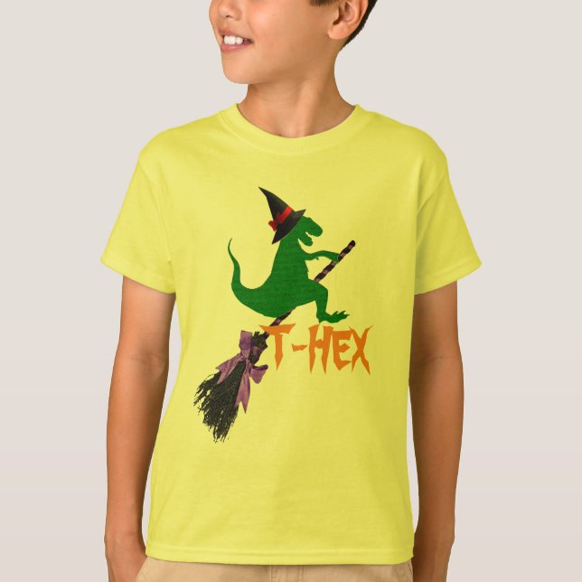 Funny Halloween shirt for kids t-shirt t-rex (Vorderseite)