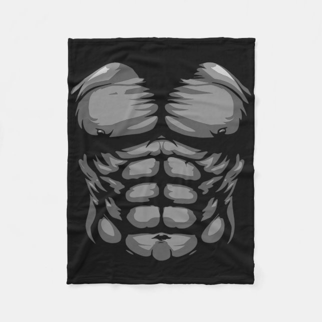 Funny Halloween Shirt Kid Adult Monkey Gorilla Che Fleecedecke (Vorderseite)