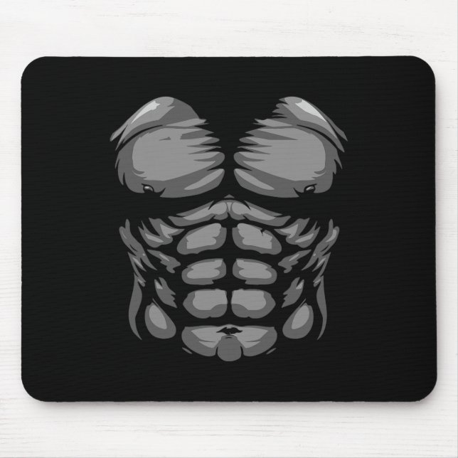 Funny Halloween Shirt Kid Adult Monkey Gorilla Che Mousepad (Vorne)