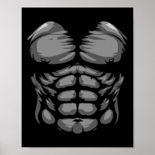 Funny Halloween Shirt Kid Adult Monkey Gorilla Che Poster