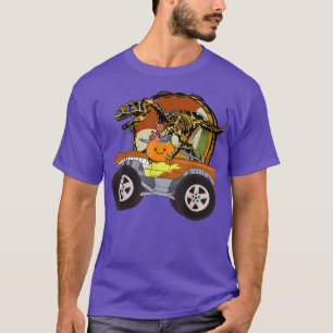 Funny Halloween Skelett Re Monster Truck Lover T-Shirt