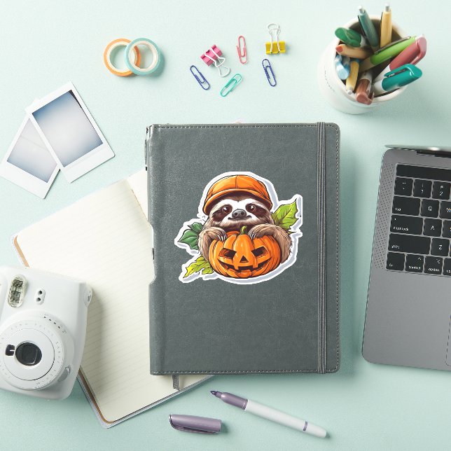 Funny Halloween Sloth Sticker Klassischer T - Shir (iPad Hülle)
