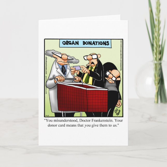 Funny Halloween Spaß Grußkarte Feiertagskarte (Vorderseite)