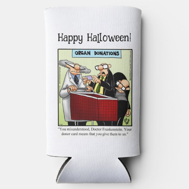 Funny Halloween Spaß kann Cooler Geschenk Selters Dosenkühler (Vorderseite)