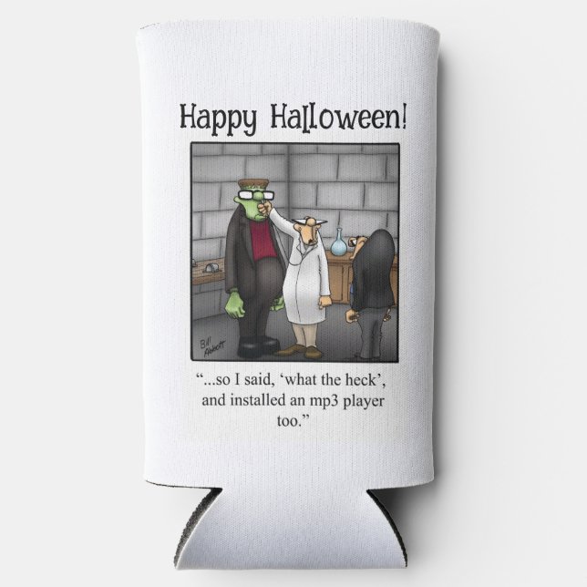 Funny Halloween Spaß kann Cooler Geschenk Selters Dosenkühler (Vorderseite)