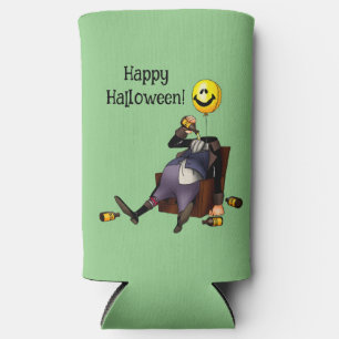 Funny Halloween Spaß kann Cooler Geschenk Selters Dosenkühler