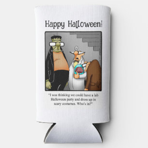 Funny Halloween Spaß kann Cooler Geschenk Selters Dosenkühler