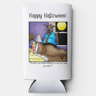 Funny Halloween Spaß kann Cooler Geschenk Selters Dosenkühler