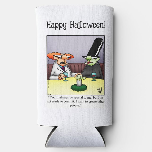 Funny Halloween Spaß kann Cooler Geschenk Selters Dosenkühler (Vorderseite)