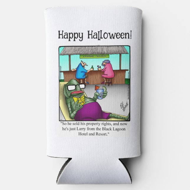 Funny Halloween Spaß kann Cooler Geschenk Selters Dosenkühler (Vorderseite)
