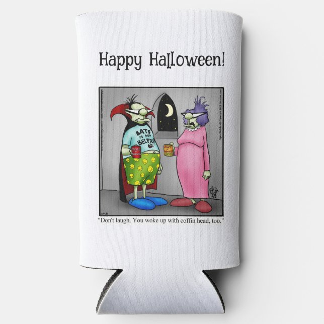 Funny Halloween Spaß kann Cooler Geschenk Selters Dosenkühler (Vorderseite)