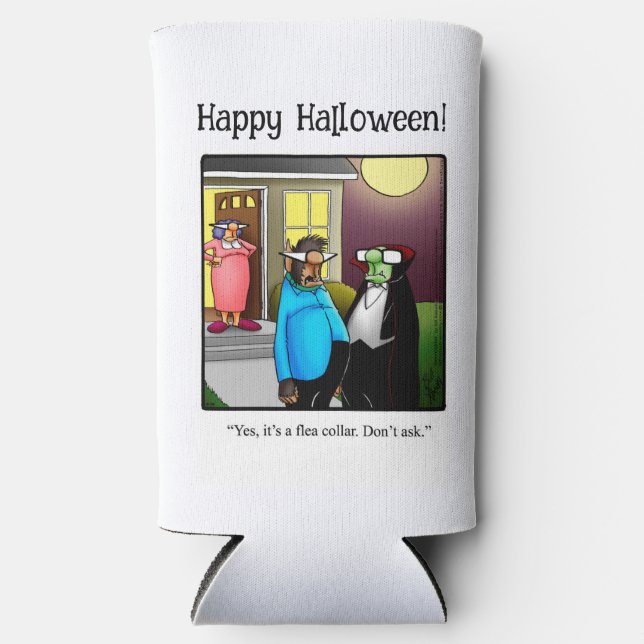 Funny Halloween Spaß kann Cooler Geschenk Selters Dosenkühler (Vorderseite)