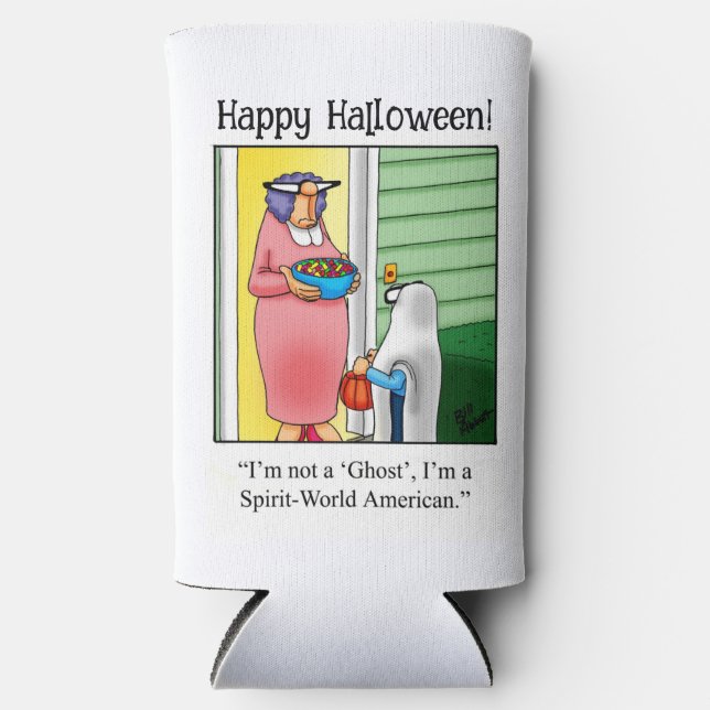 Funny Halloween Spaß kann Cooler Geschenk Selters Dosenkühler (Vorderseite)