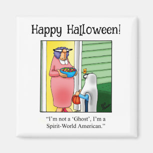Funny Halloween Spaß Magnet