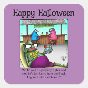 Funny Halloween Spaß Sticker