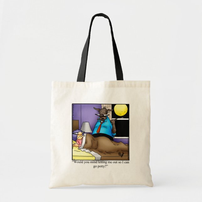 Funny Halloween Spaß Tote Bag Geschenk Tragetasche (Vorne)