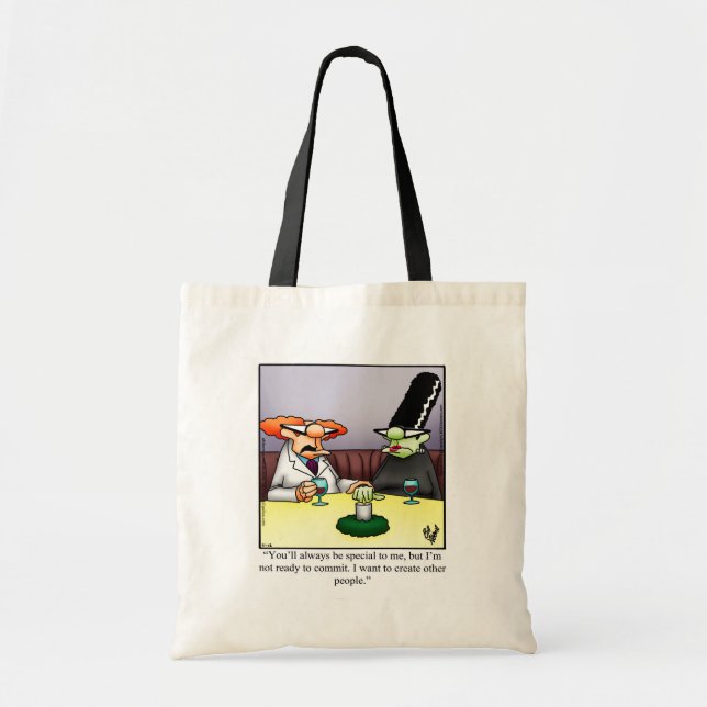 Funny Halloween Spaß Tote Bag Geschenk Tragetasche (Vorne)