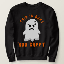 Funny Halloween Spooky Ghost Dies ist ein Bootschi Sweatshirt