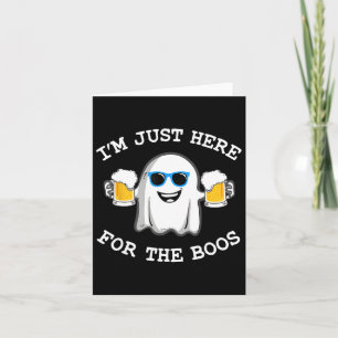Funny Halloween T-Shirt bin ich gerade hier für Bo Karte