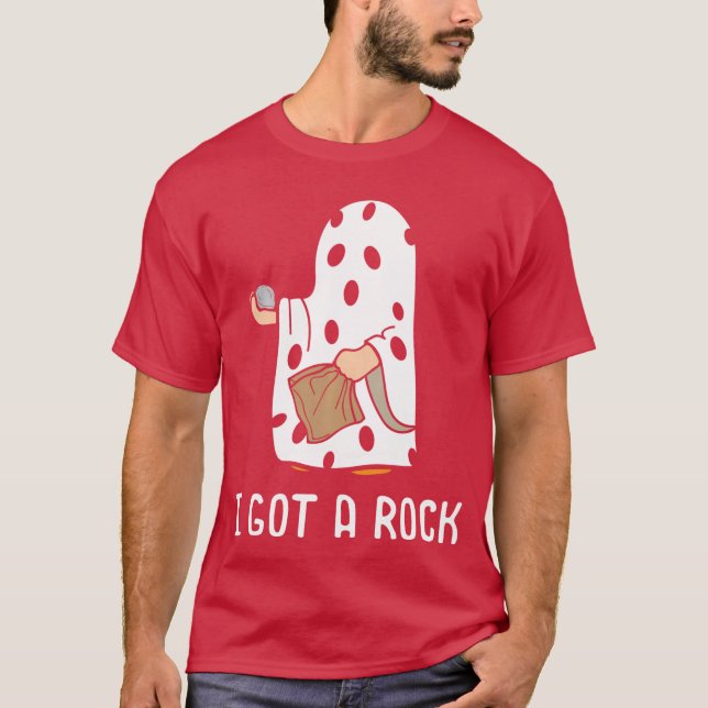 Funny Halloween Trick oder Treatment Ghost Long Sl T-Shirt (Vorderseite)