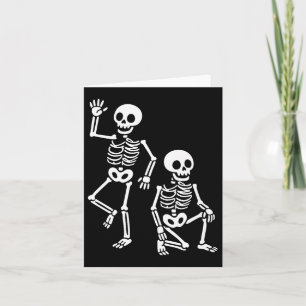 Funny Halloween Trump Skeleton Trump Premium Karte