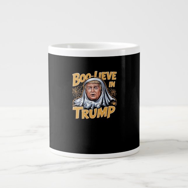 Funny Halloween Trumpkin Halloween Great Aga Jumbo-Tasse (Vorderseite)