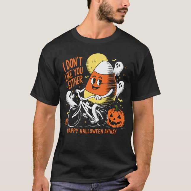 Funny Halloween Tshirt Happy Halloween Geschenk (Vorderseite)