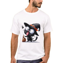 Funny Halloween Witch Cat Spooky Treats ✨🐾🎃