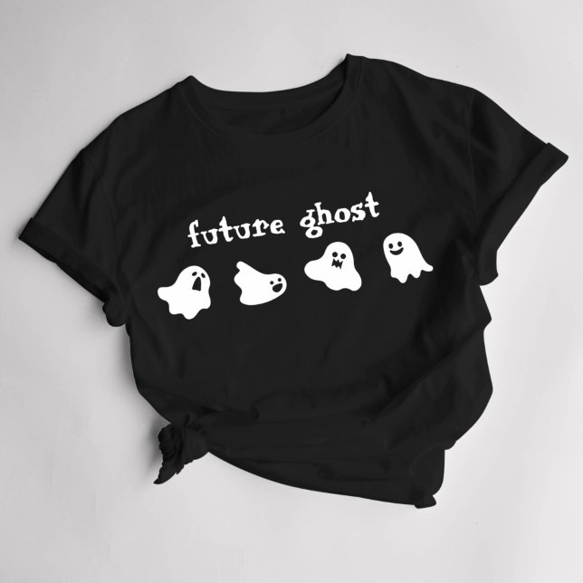 Funny Halloween Women's Ghost T - Shirt (Von Creator hochgeladen)