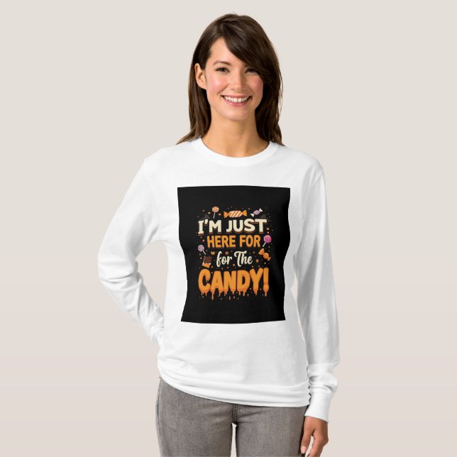Funny Halloween Women's T-Shirt (Vorne ganz)