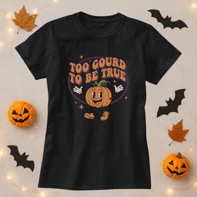 Funny Halloween zu gourd, um wahres Pumpkin Pub zu T-Shirt (Von Creator hochgeladen)
