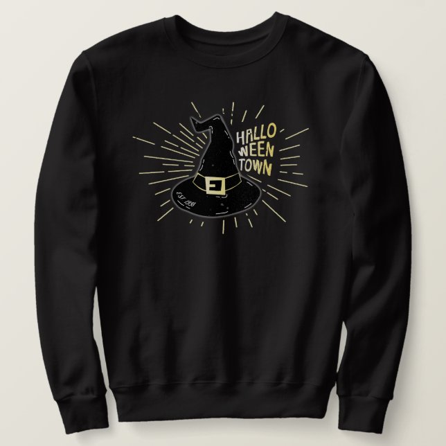 Funny Halloweweown University Sweatshirt (Design vorne)