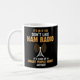 Funny Ham Radio Operator Radio Amateur eur Morse H Kaffeetasse