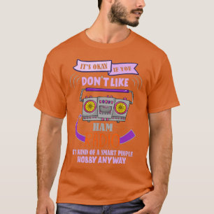 Funny Ham Radio Operator Radio Amateur eur Morse H T-Shirt