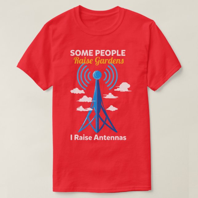 Funny Ham Radio Quote T-Shirt (Design vorne)