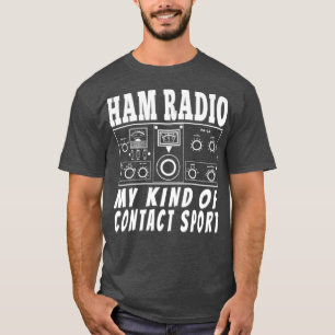 Funny Ham Radioactive Operator Ohrs Contact T-Shirt