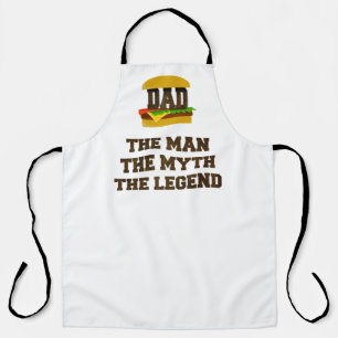 Funny Hamburger Vater Der Mensch Der Mythos der Le Schürze