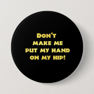 Funny Hand auf Angesagtem Joke Button