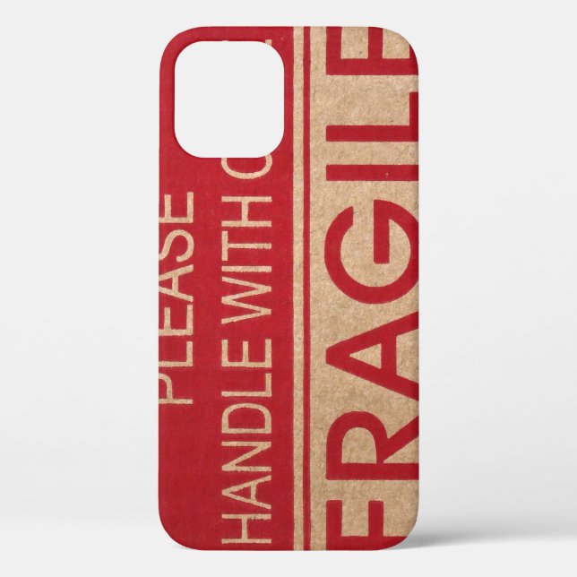 Funny Handle mit Sorgfalt, zerbrechliches Schild C Case-Mate iPhone Hülle (Rückseite)