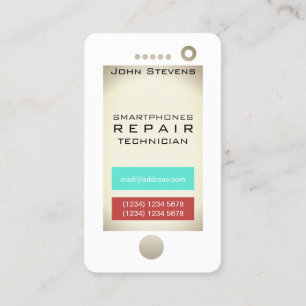 Funny Handy Imitate sehen aus Visitenkarte