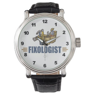Funny Handyman Armbanduhr
