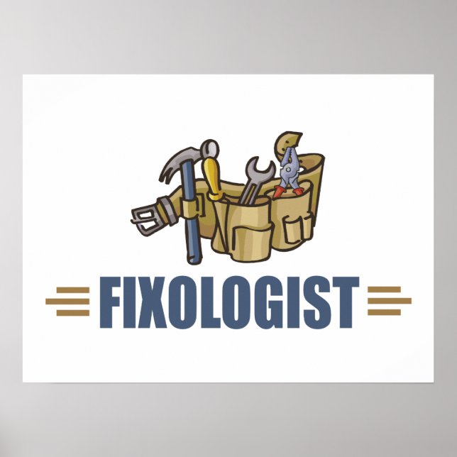 Funny Handyman Poster (Vorne)