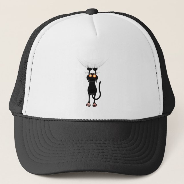 Funny Hang auf Cat Truckerkappe (Vorderseite)