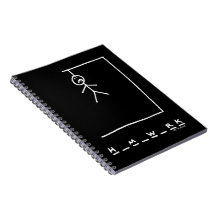 Funny Hangman Hausaufgaben Notebook