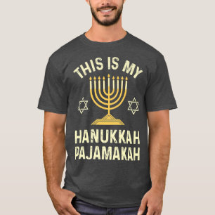 Funny Hanukkah Pajama Das ist meine Hanukkah Pajam T-Shirt
